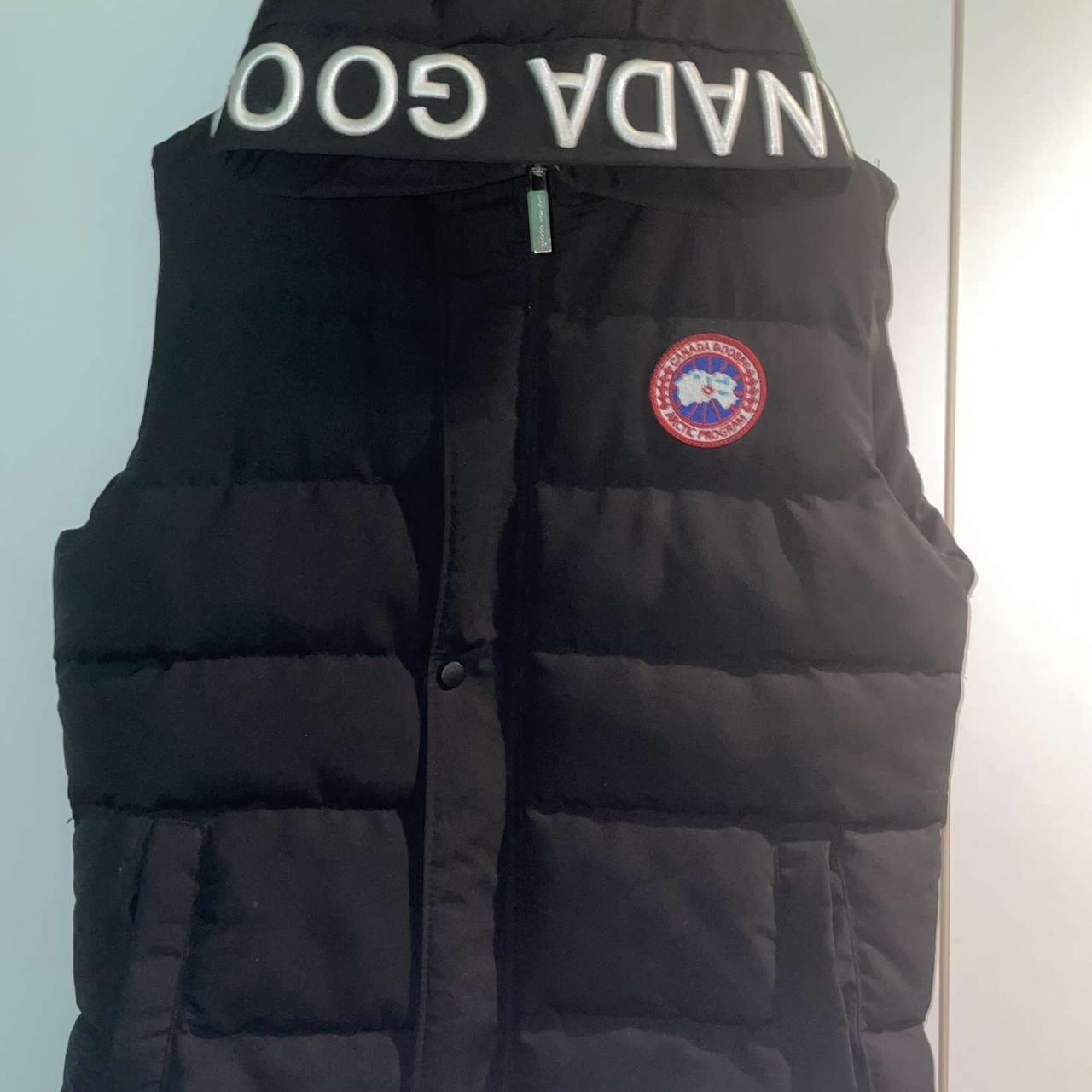 Rare Canada, goose Gillet worn once comes up abit... - Depop