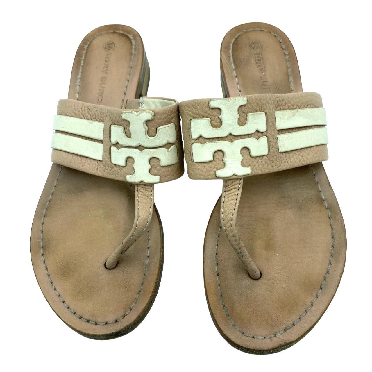 Tory burch outlet beige sandals