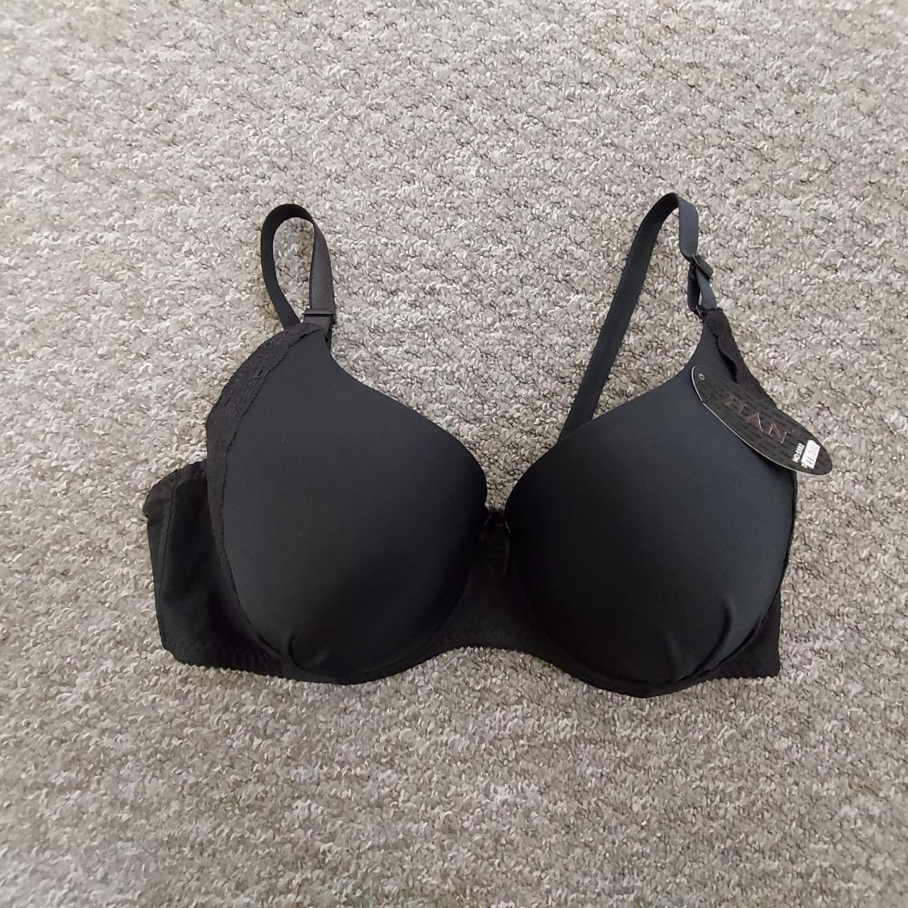 Bra Han Underwire Bra Soft Padded Black Depop