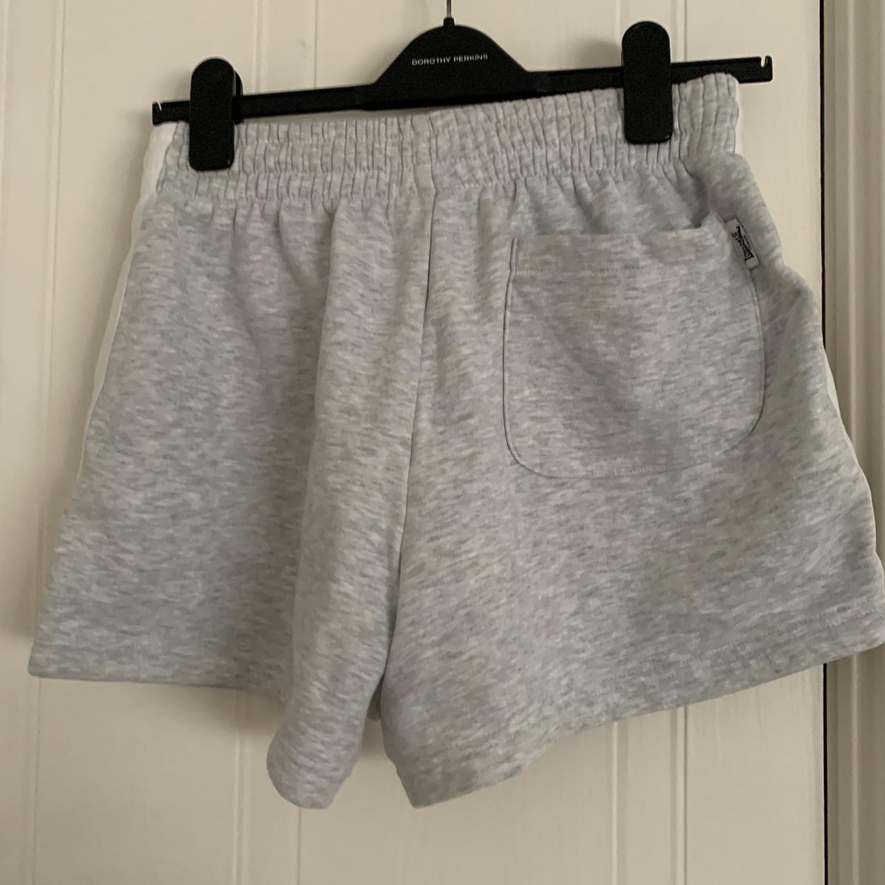 Grey Lonsdale women’s shorts Size 8 - Depop
