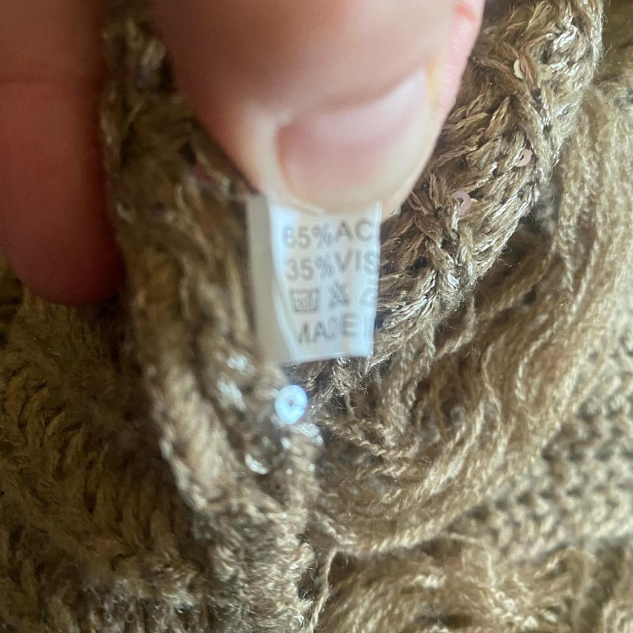 Source Unknown Women's Sweater - Tan - One size –… - image 7