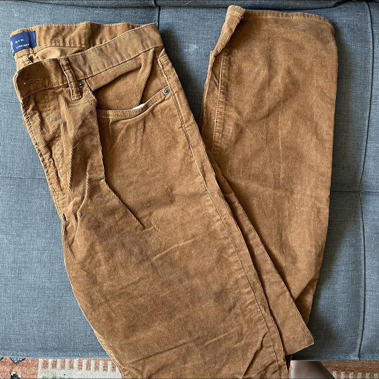 Gap Men's Tan Trousers Depop