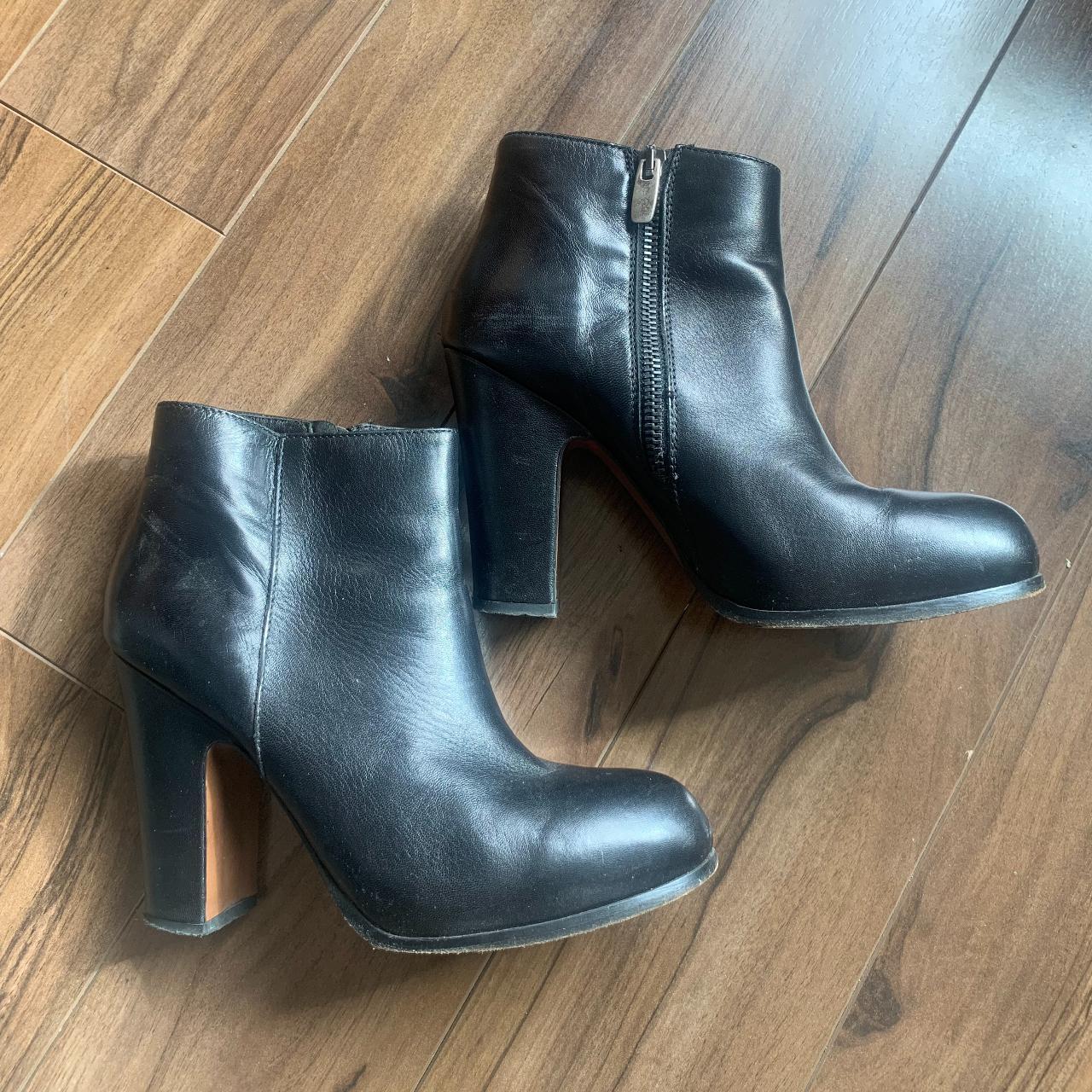 Fabio Rusconi Women's Black Boots | Depop