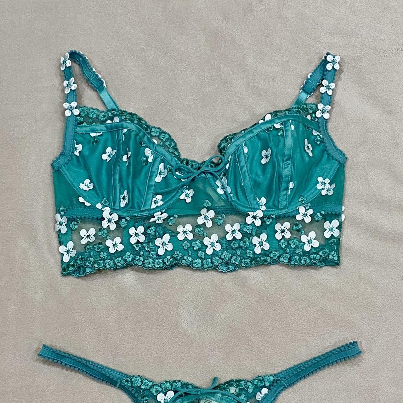 For Love And Lemons Daisy Embroidered Thong and... Depop