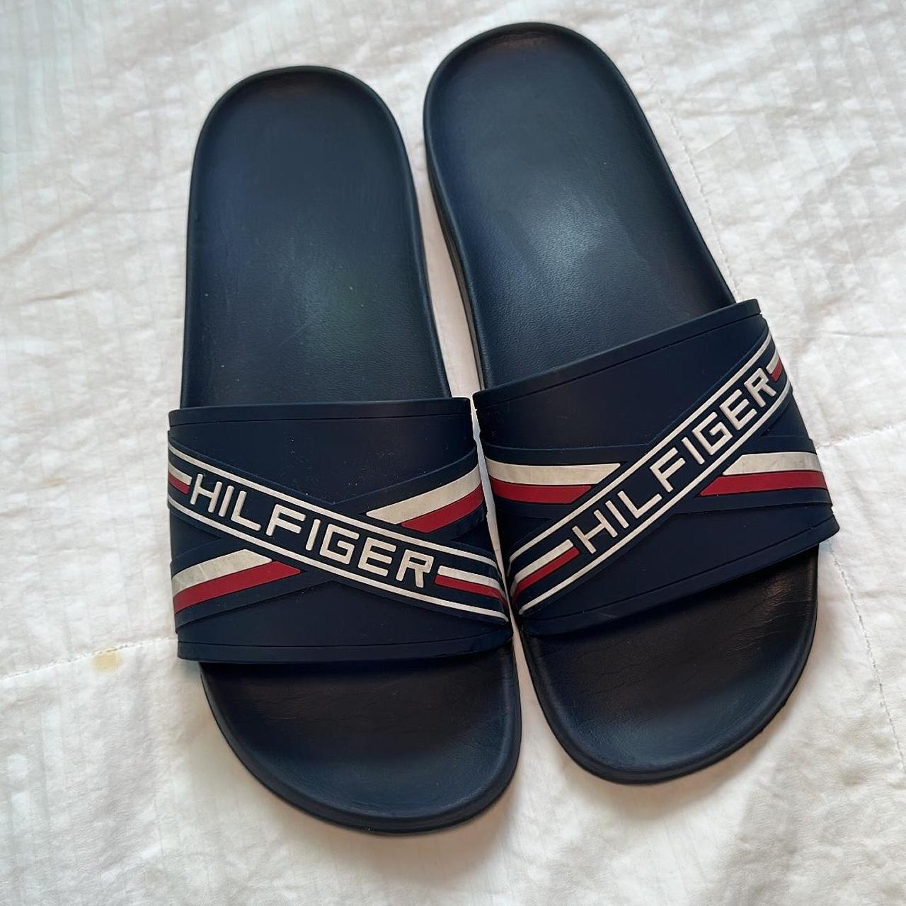 tommy hilfiger slides mens