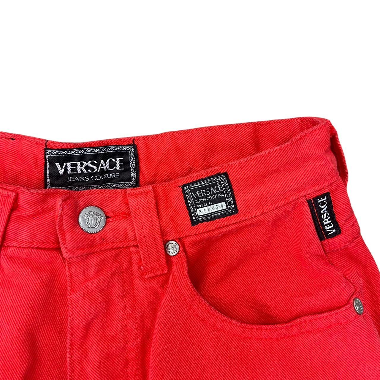 Vintage VERSACE JEAN COUTURE CottonBlend Jeans... Depop