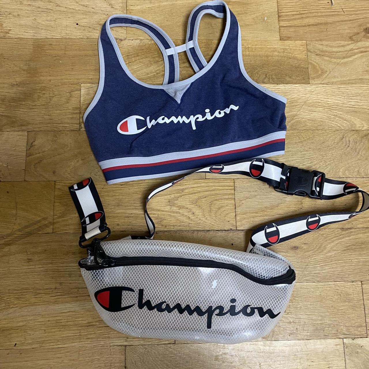 Champion fanny pack online clear