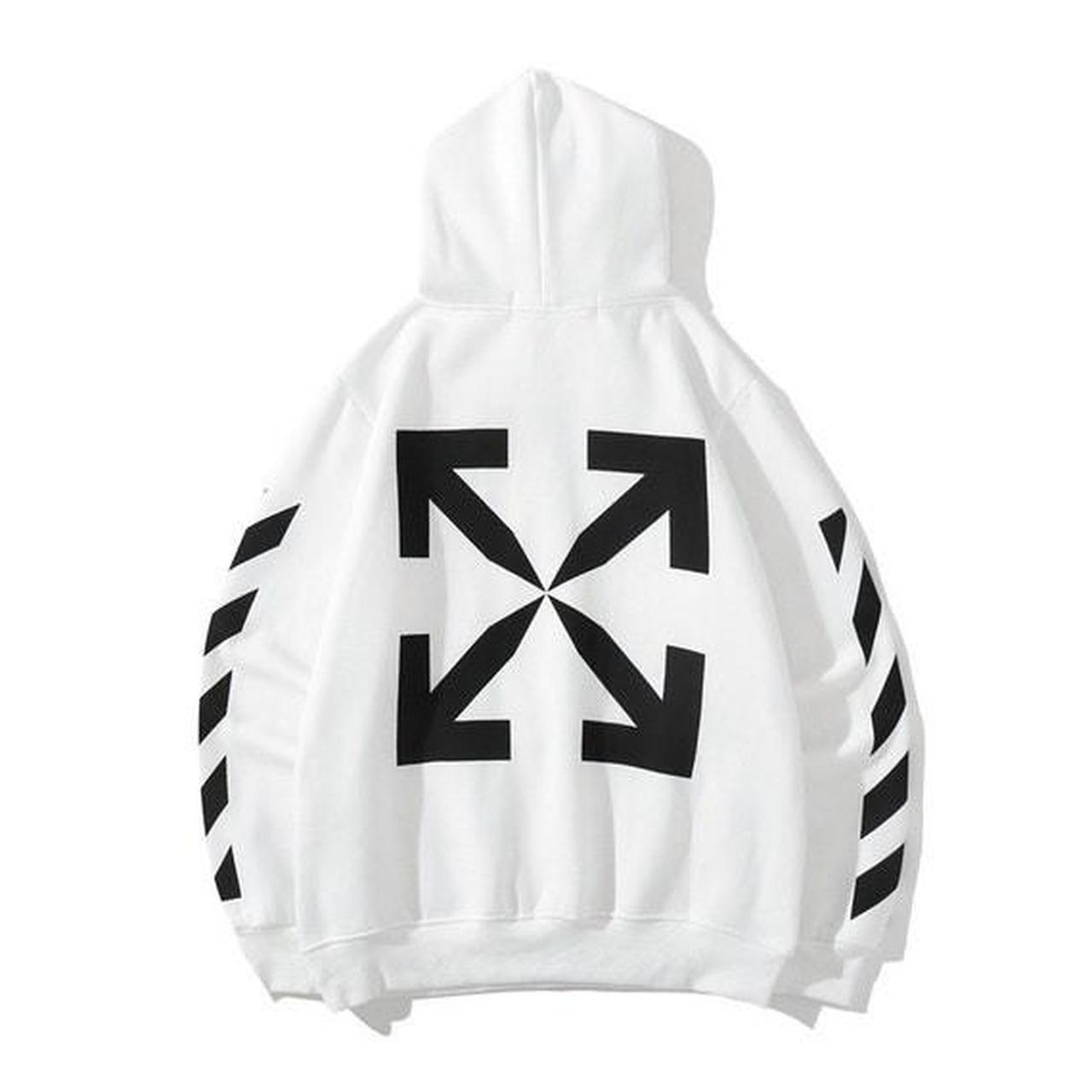 Off white hoodie on sale cross