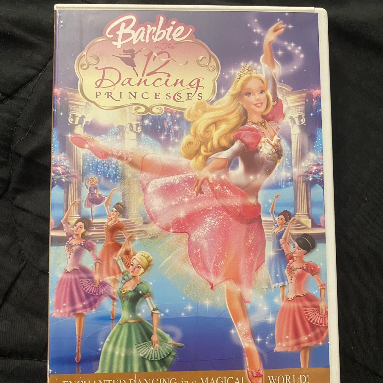 Barbie 12 dancing princesses movie dvd... - Depop