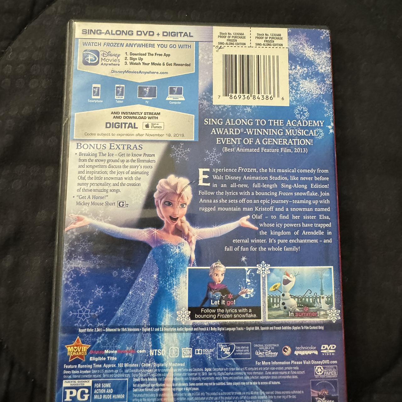Movie Download Frozen English Subtitles Frozen Sing Along Edition - Main Image