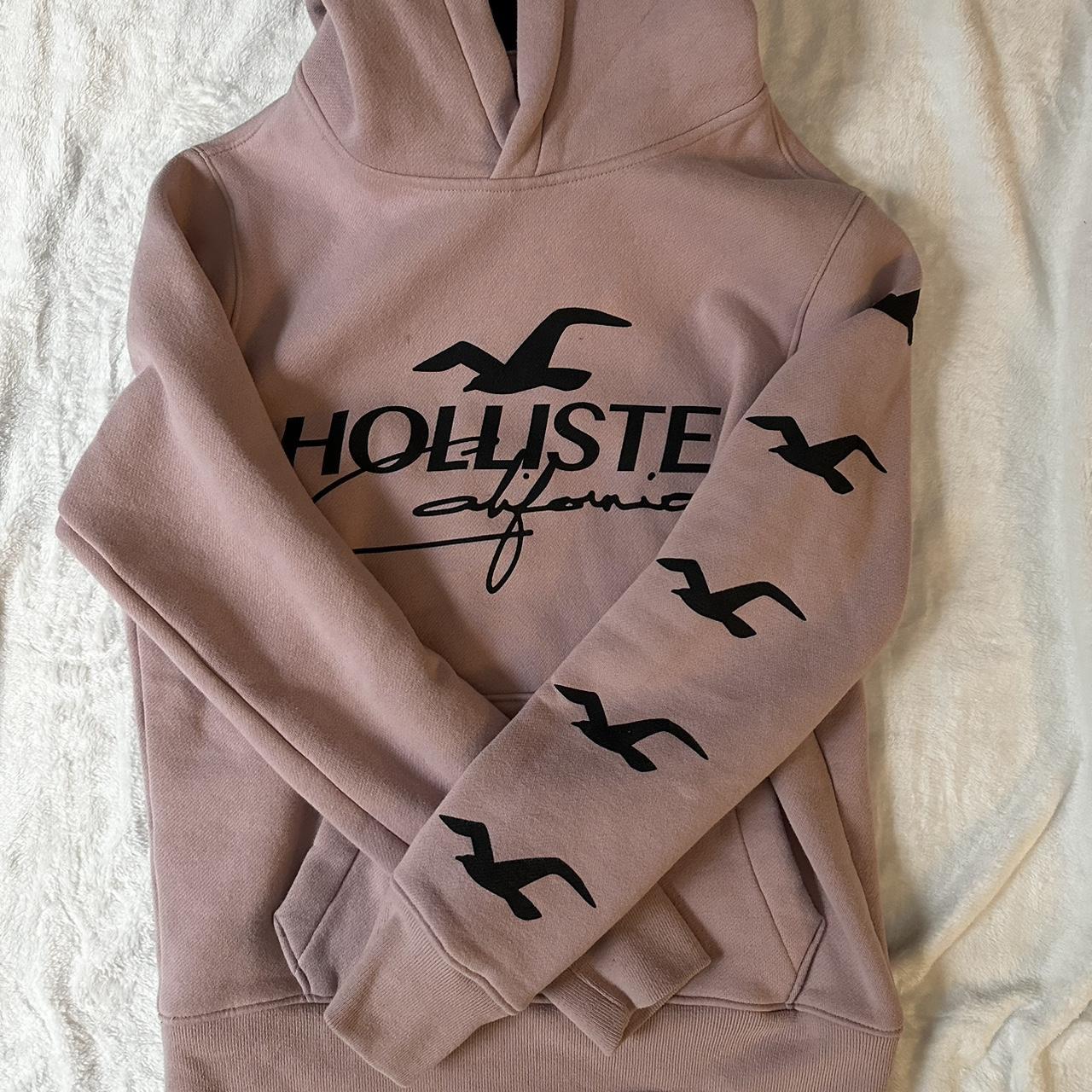 Hollister pink outlet sweatshirt