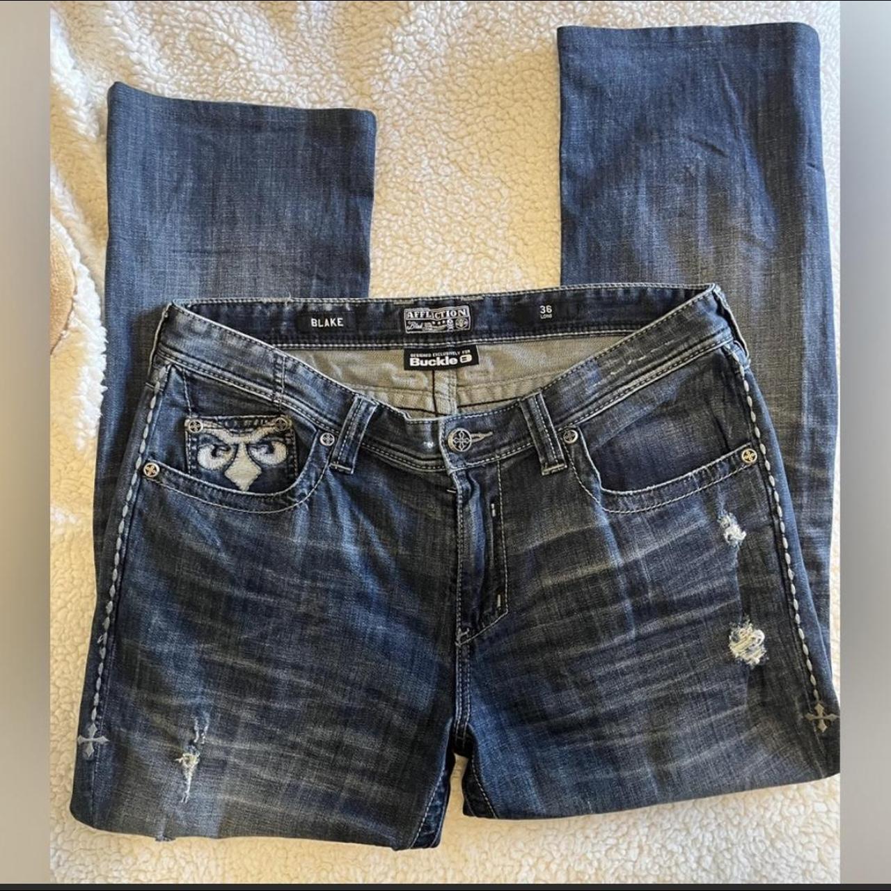 Affliction Men's Jeans | Depop