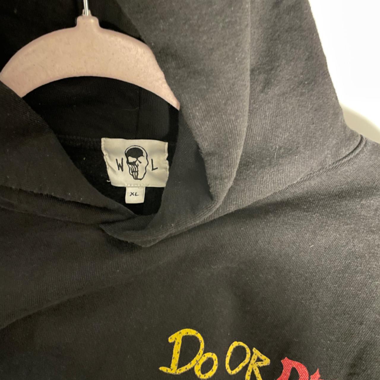 NEW MEDIUM Warren Lotas X Chrome Hearts X Mattyboy Do or Die BLACK Hoodie