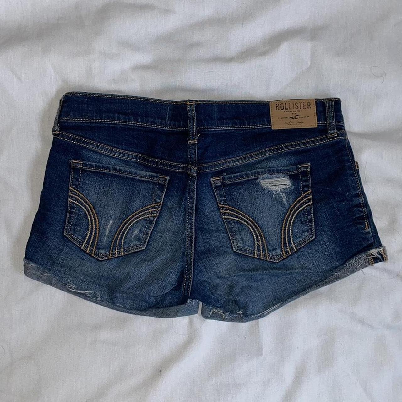 Y2K low rise Hollister shorts | Size 3/26 💕🐙 #y2k... - Depop