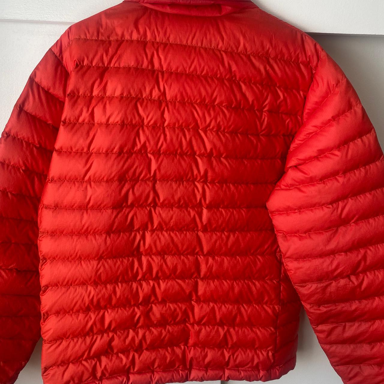 Patagonia Men's Red and Orange Jacket | Depop