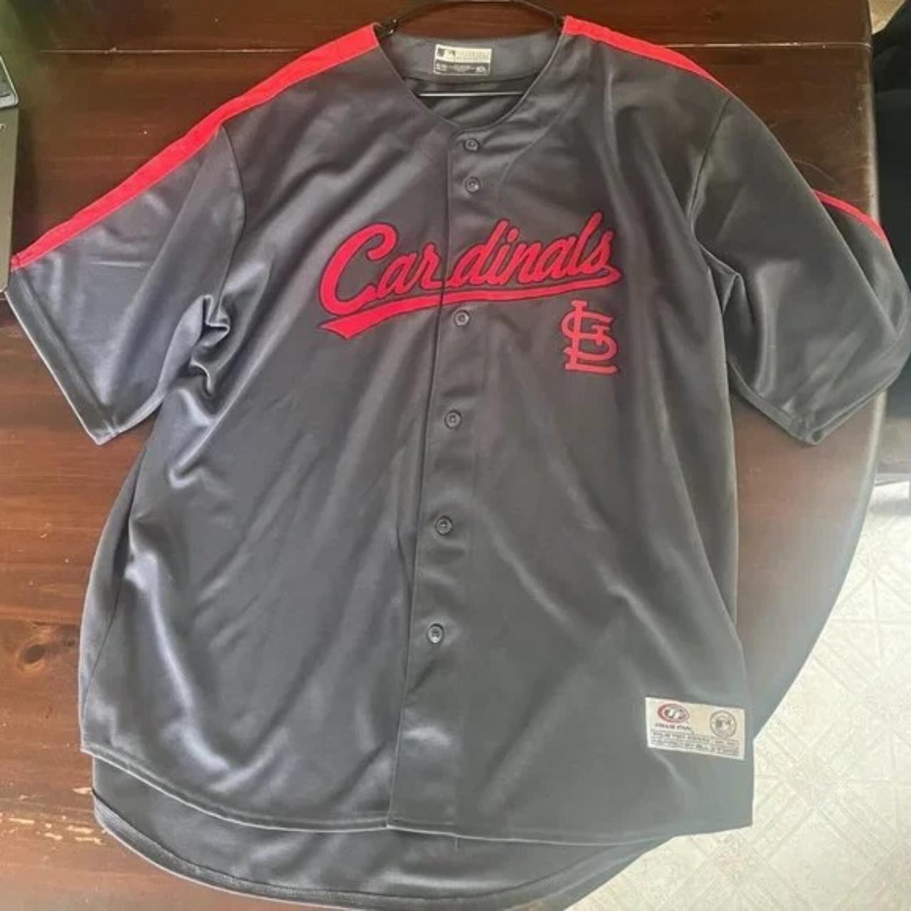 St. Louis Cardinals Gray Jersey Size XL MLB Genuine - Depop