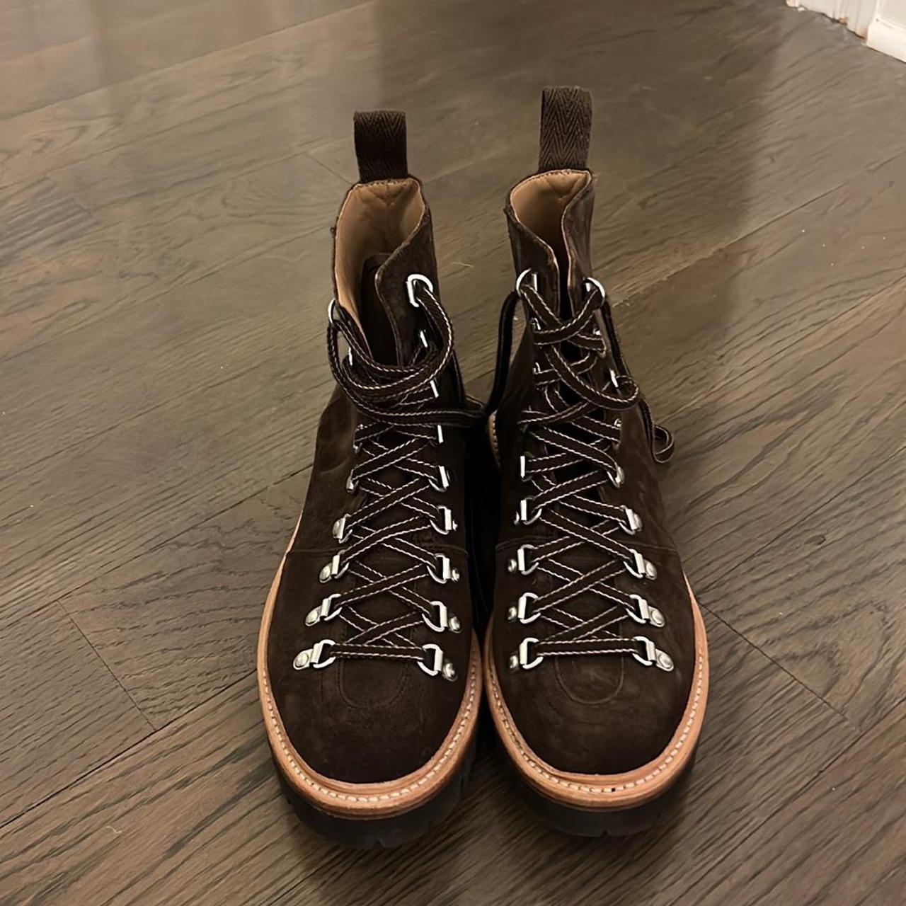 lace up patent boots