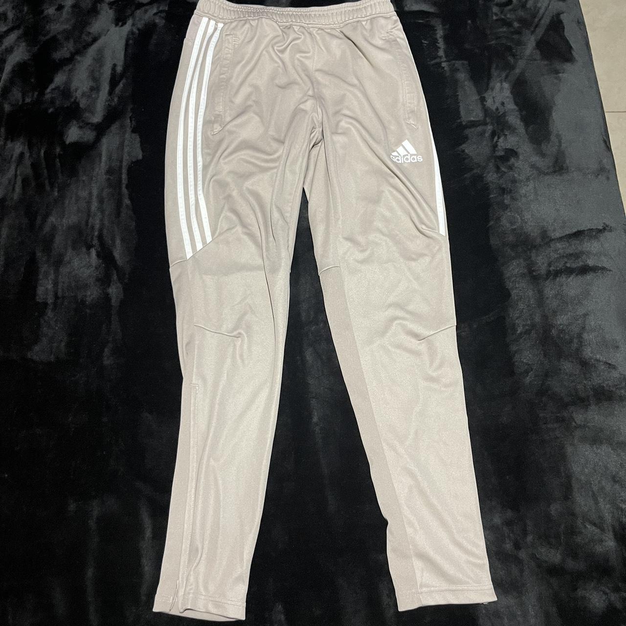 Adidas Men's Khaki Trousers | Depop