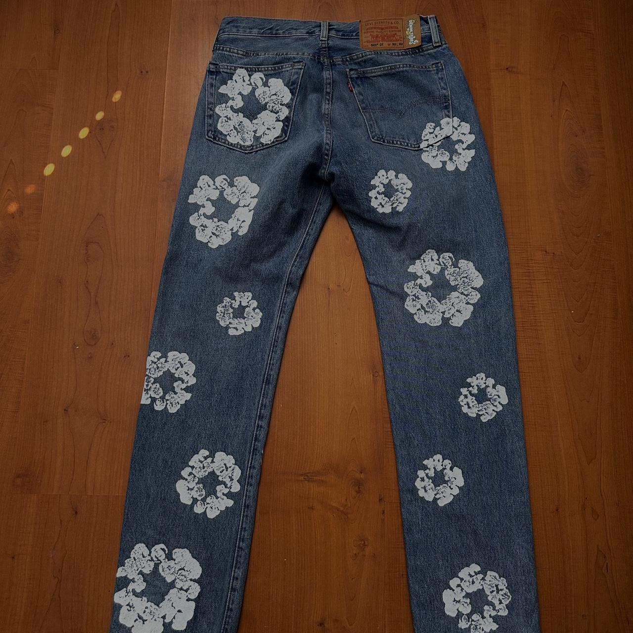 Denim Tears X Levi's light wash | Depop