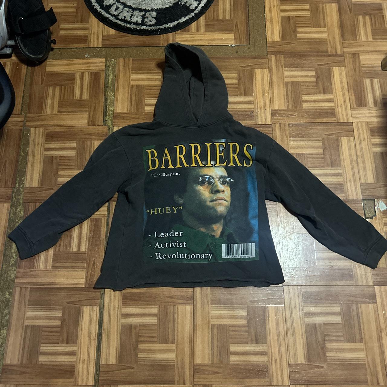 Huey newton barriers hoodie sale