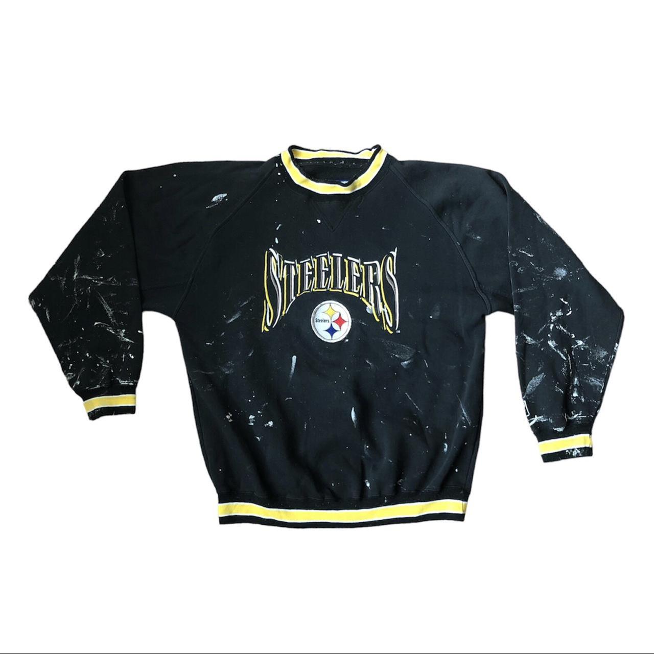 VINTAGE 90's PITTSBURGH STEELERS SWEATSHIRT SIZE - Depop