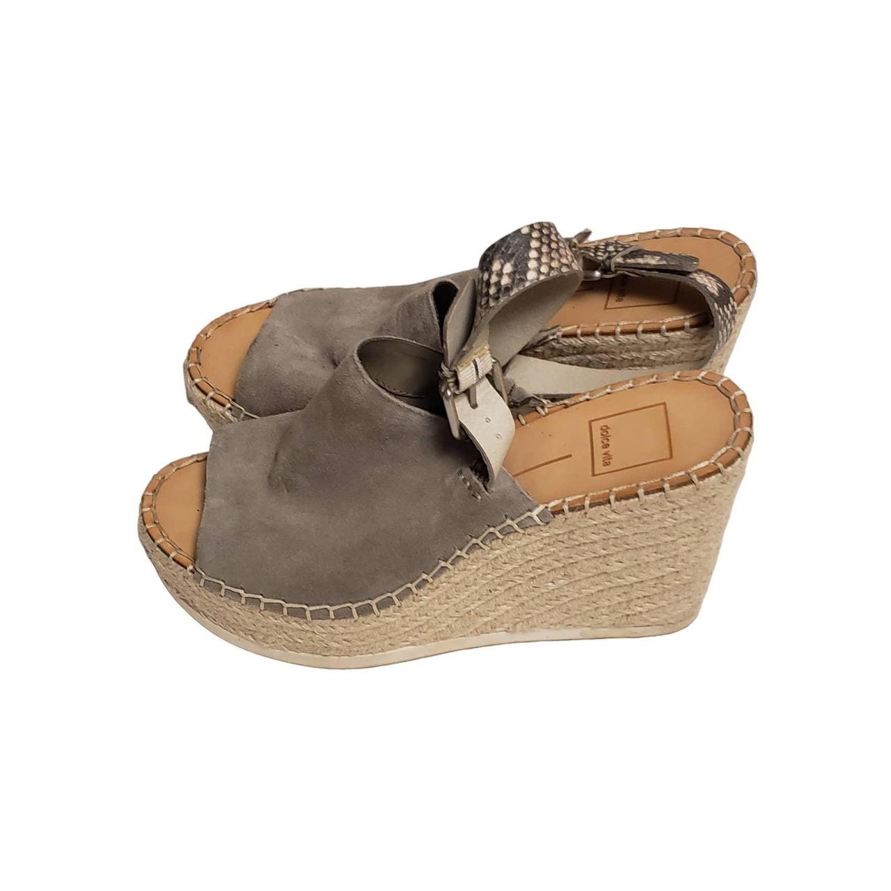 Dolce vita cheap tan wedges