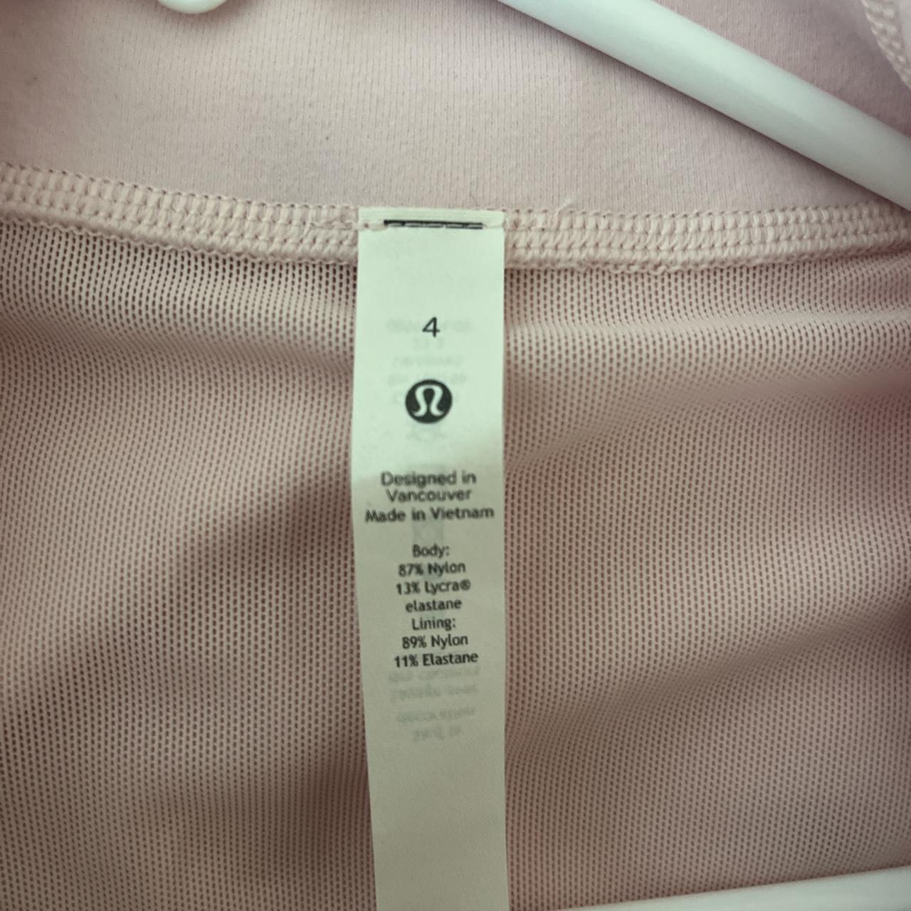 LULULEMON Flush Pink Define Jacket in Size 4. Some... - Depop