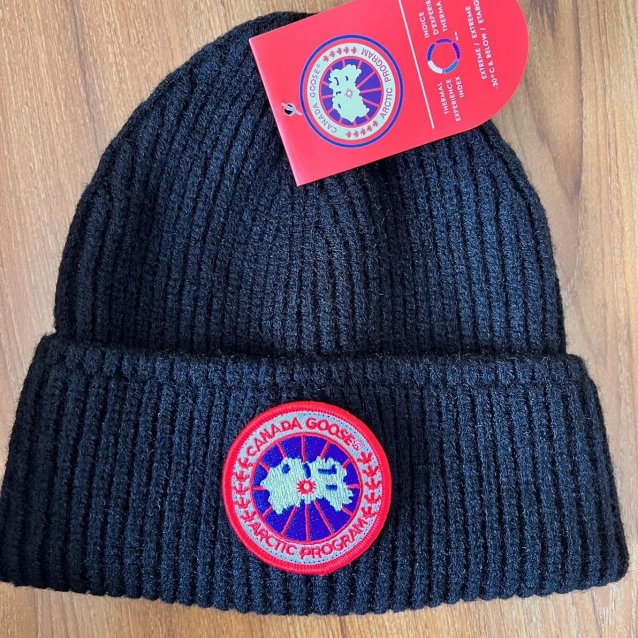 Red canada discount goose beanie