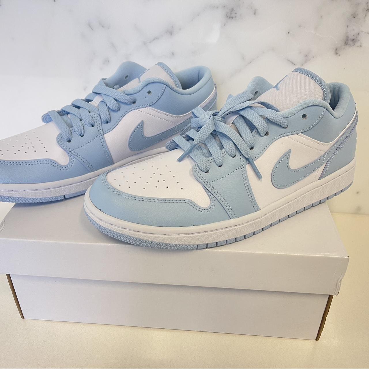 Women's Blue And White Trainers 