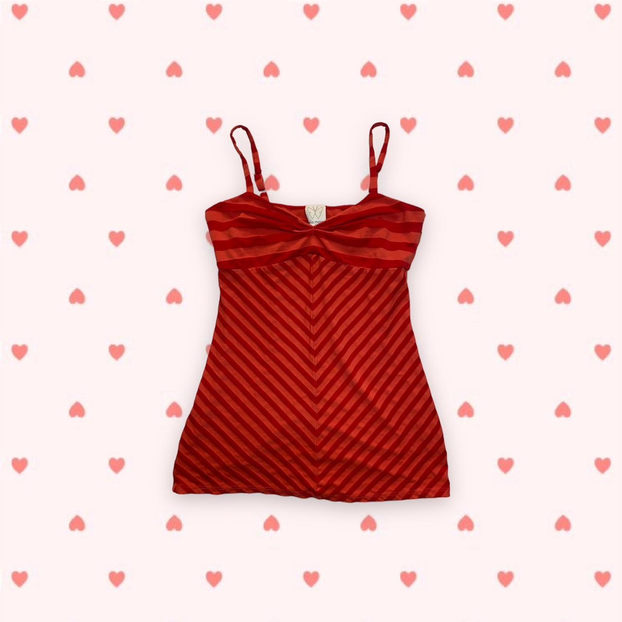 Women's Red Vest Depop