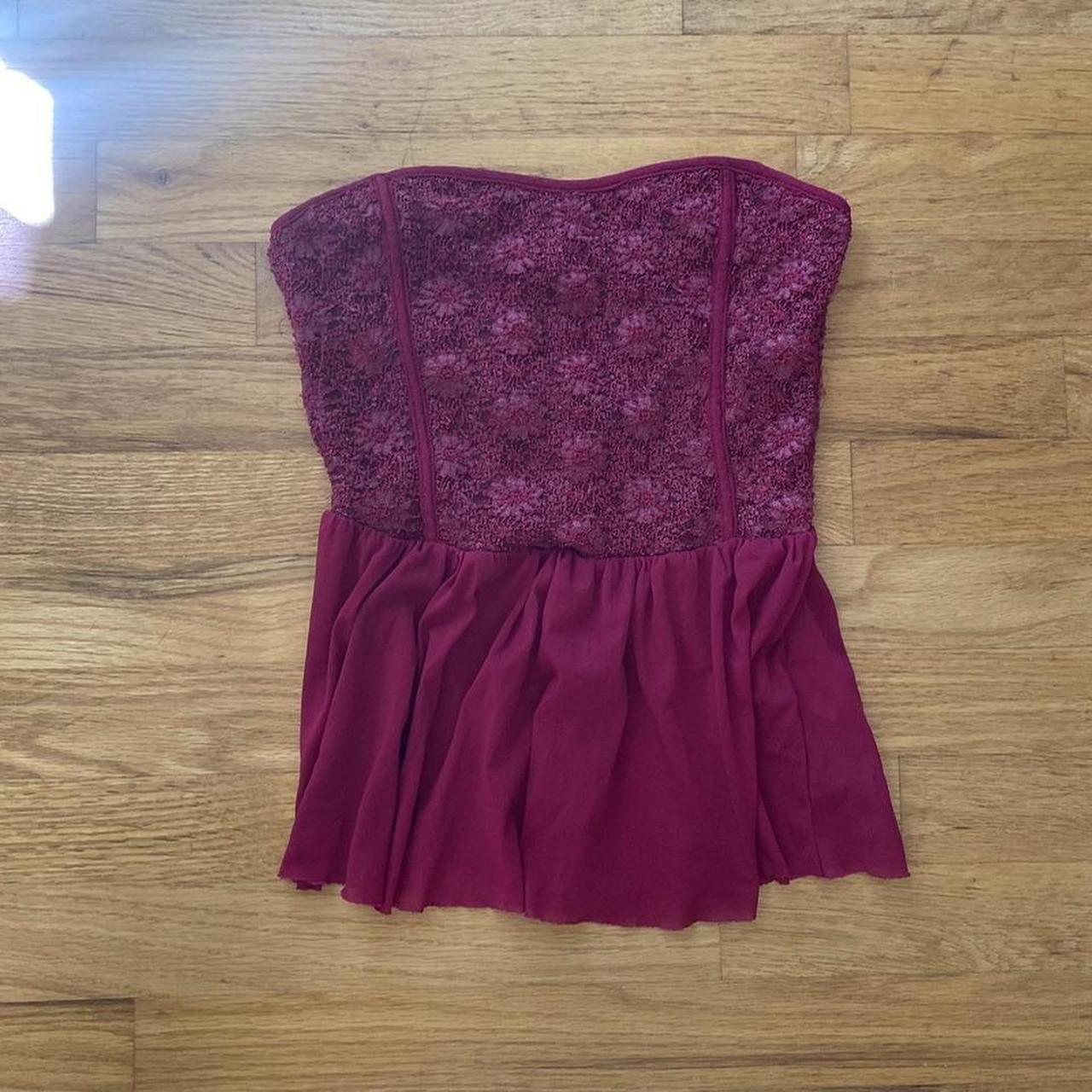 coquette tube top early 2000s Charlotte... - Depop