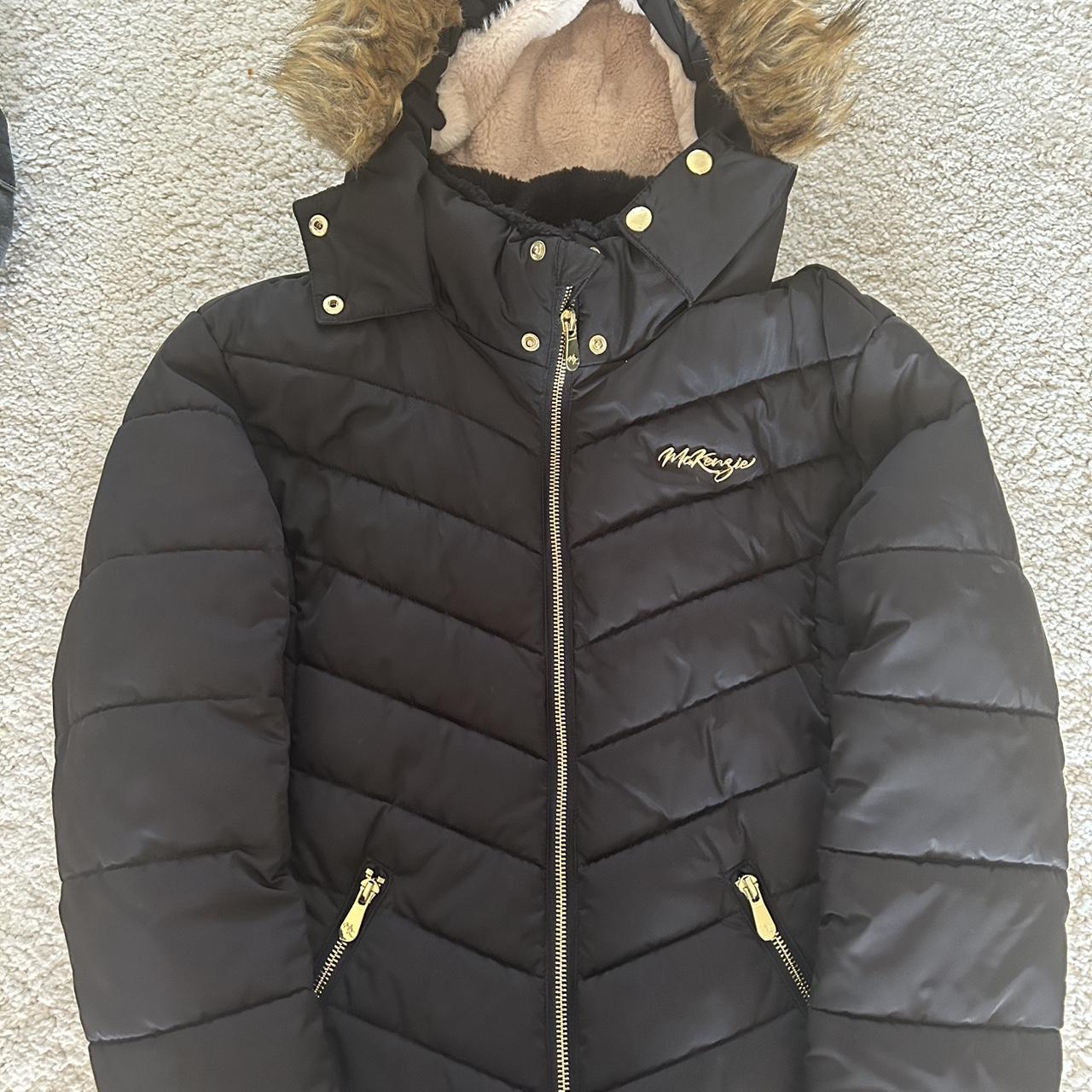 Black Mckenzie Puffer Mckenzie Jacket Junior Winter Jacket