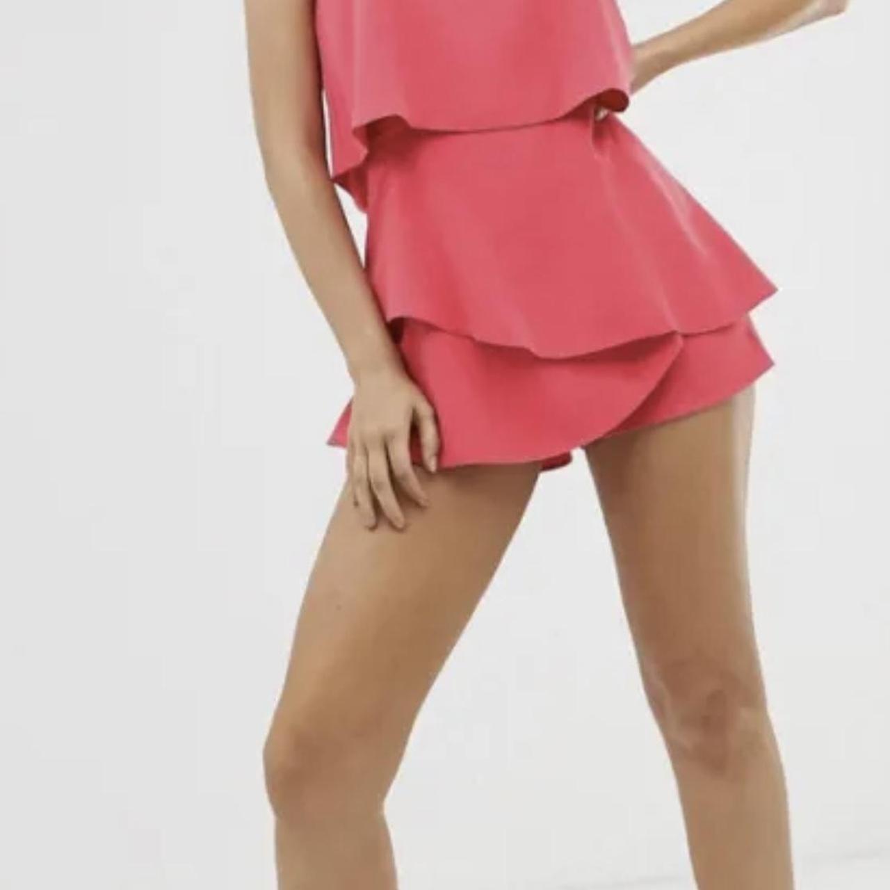 River Island Hot Pink Romper Size US 6 UK 10. This