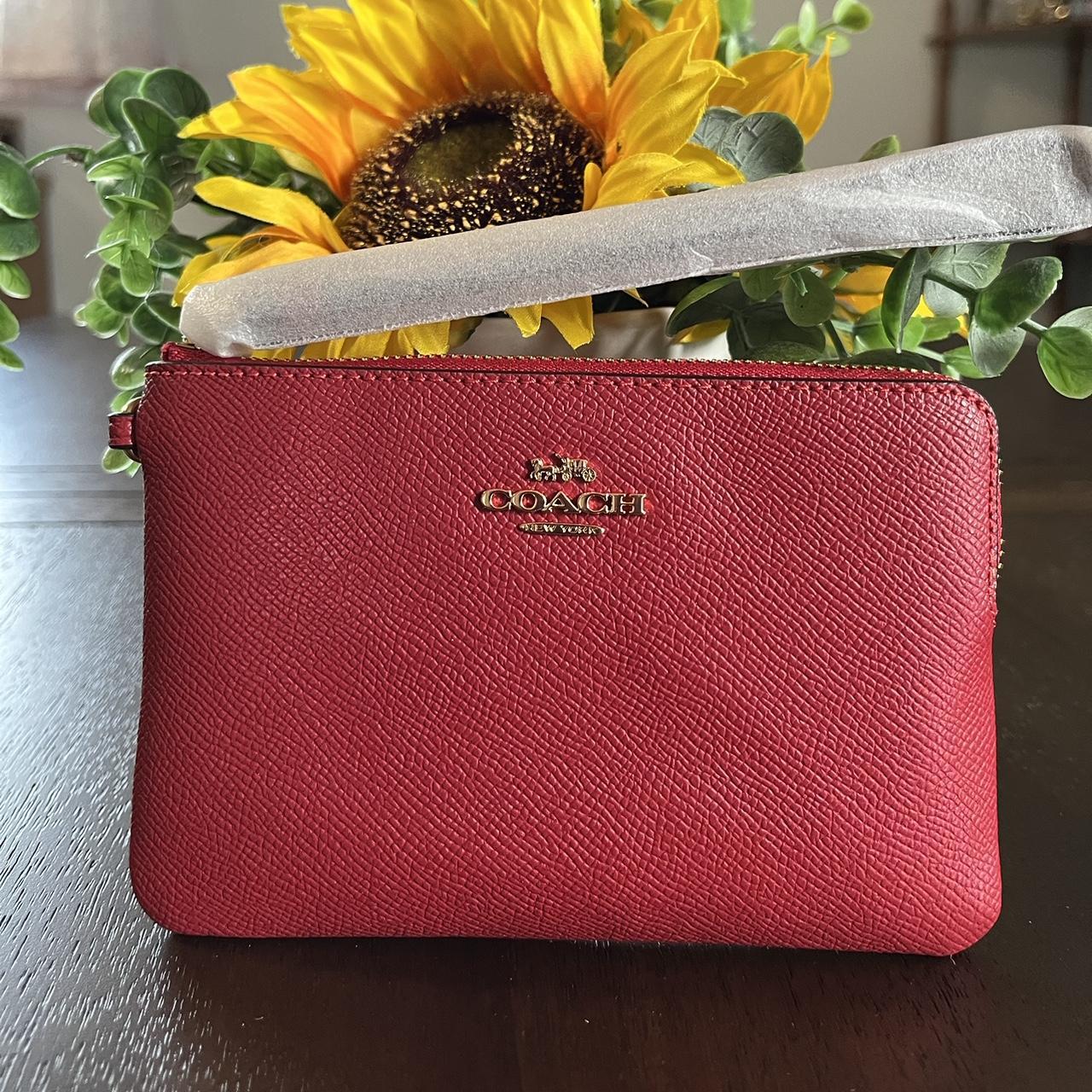 Coach discount sunflower purse