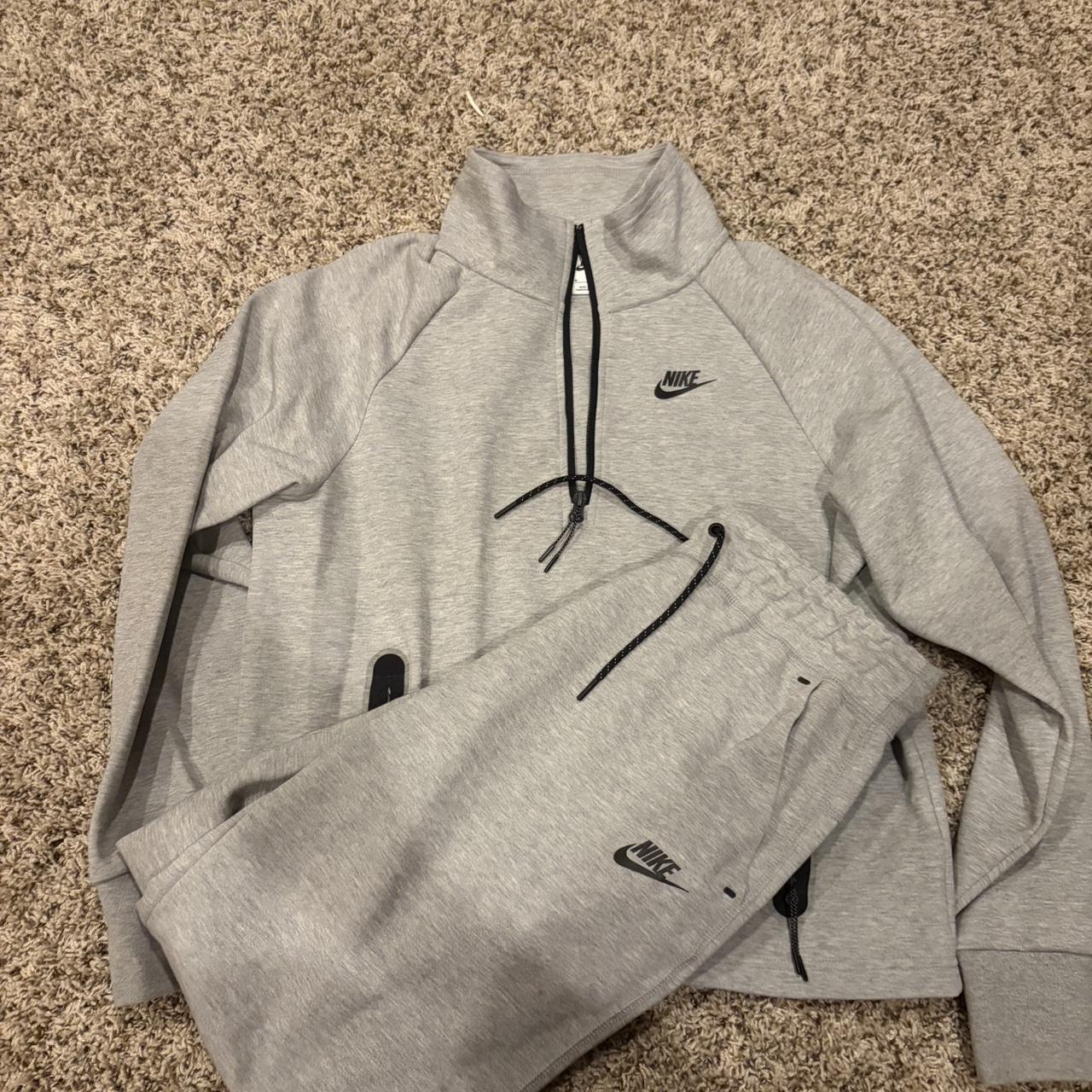 nike ladies grey tracksuit