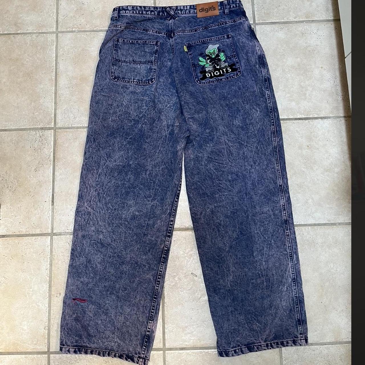 36x36 digits pants Dark purple wash Great... - Depop