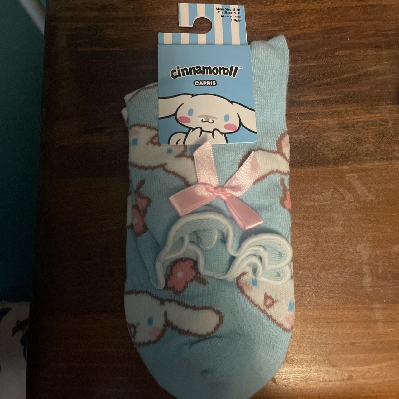 Cinnamoroll frilly socks with bow. Capris. Shoe... Depop