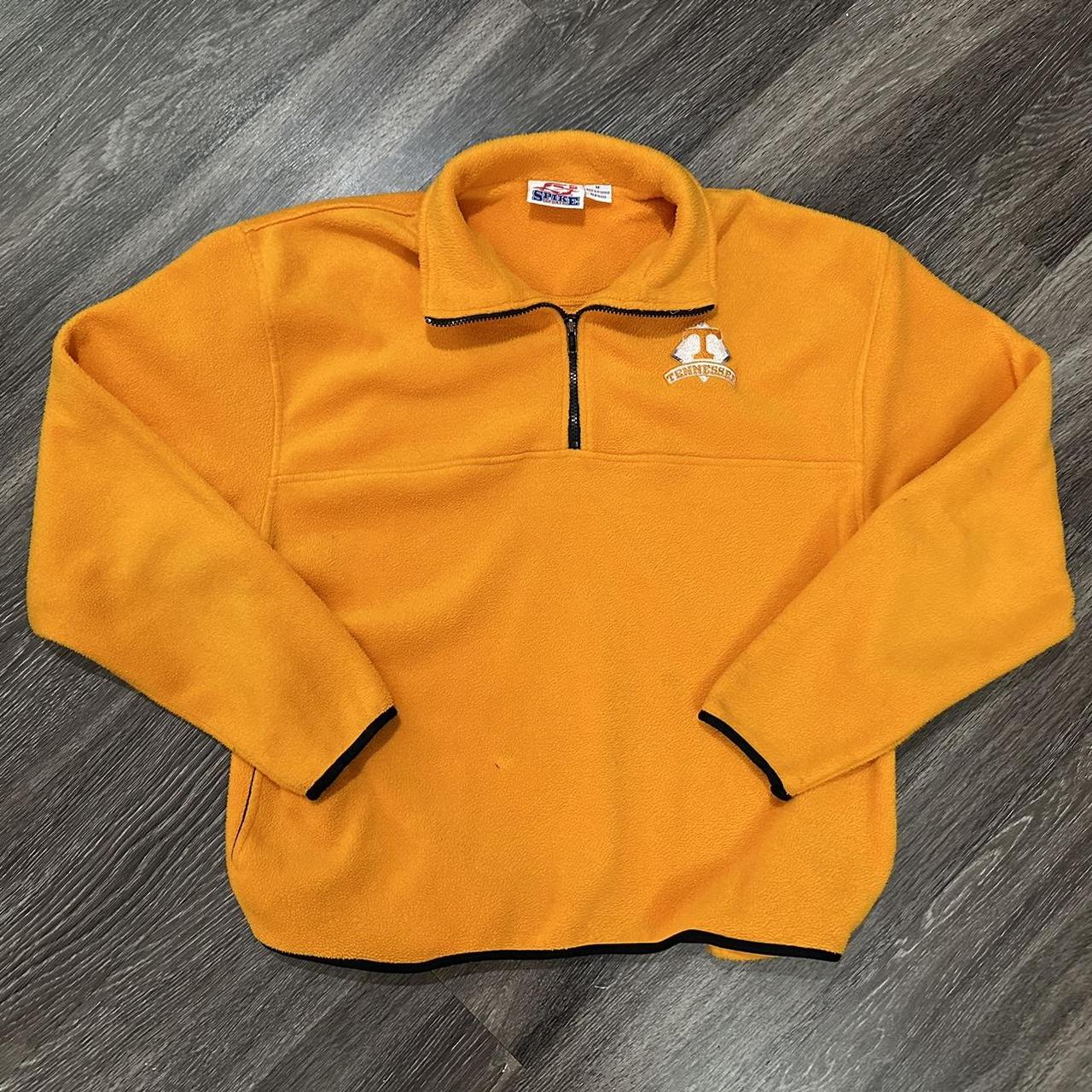 Y2K Tennessee Vols Baseball 1/4 Zip Fleece Jacket... Depop