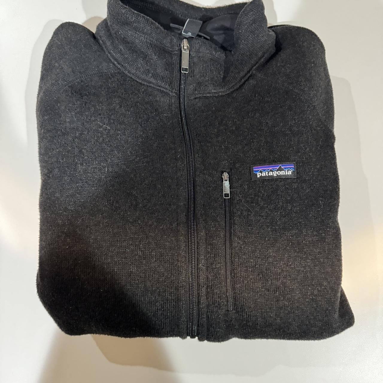 Black Patagonia Men's Better Sweater Fleece Jacket - Depop