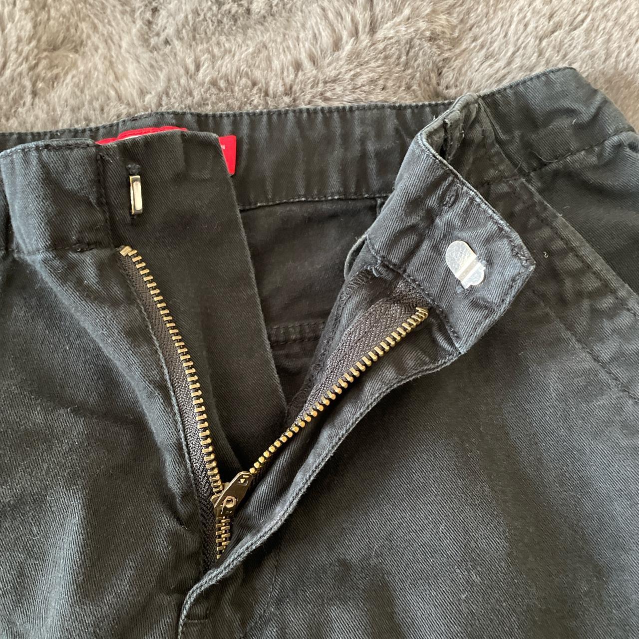 High waisted dickies black cargo pants - older... - Depop