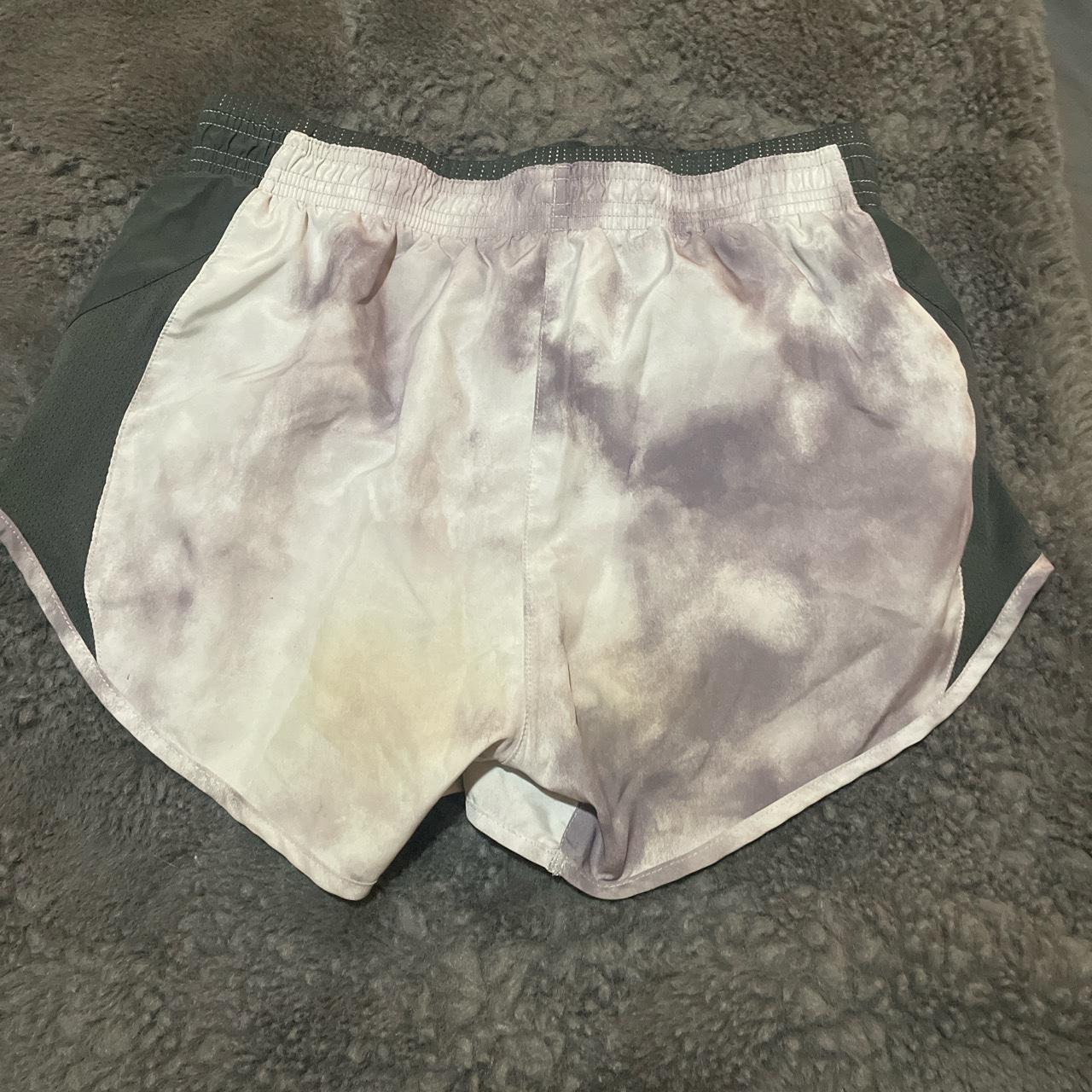 really cute nike dri-fit marble grey shorts Depop