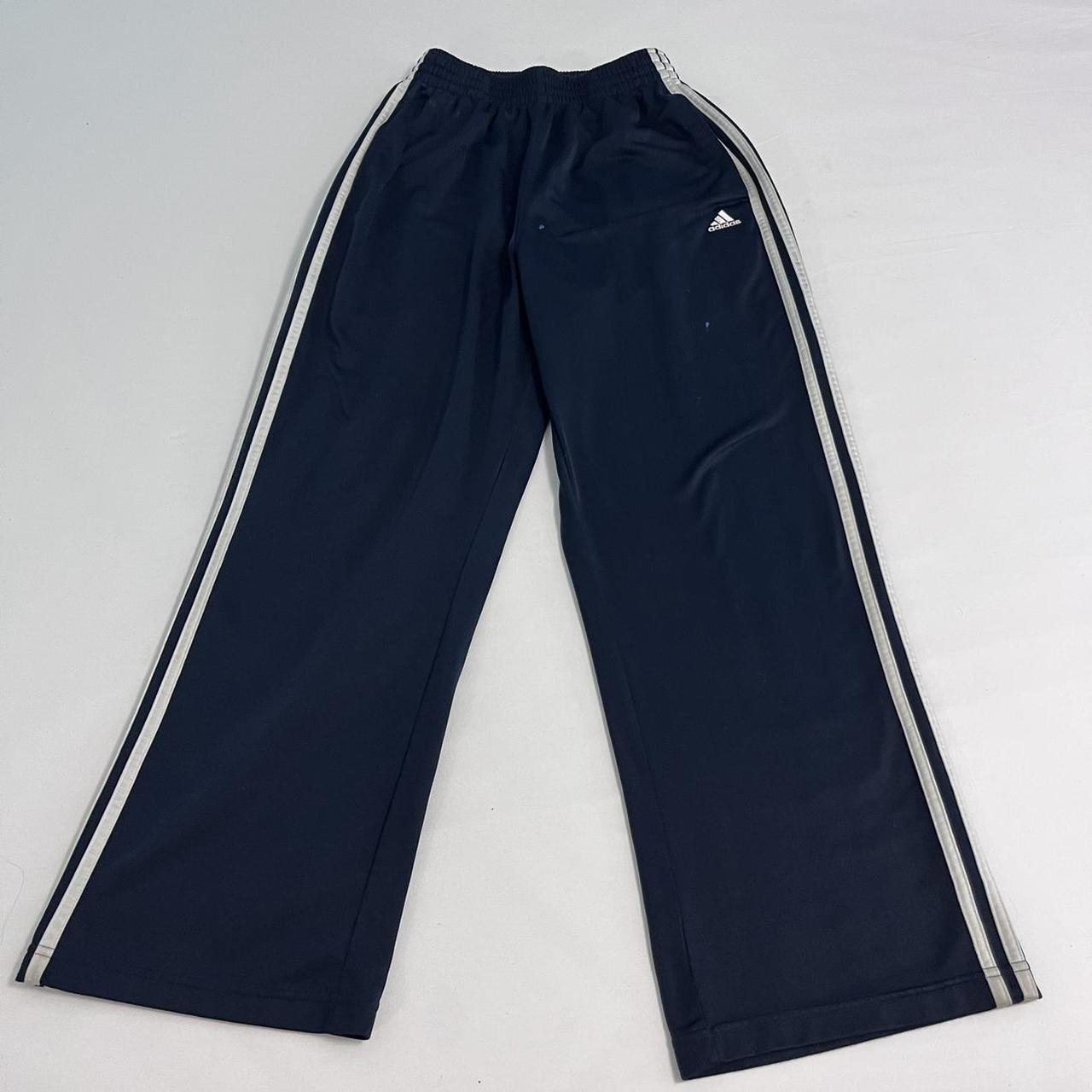 Adidas Mens Navy And White Joggers Tracksuits Depop 4491