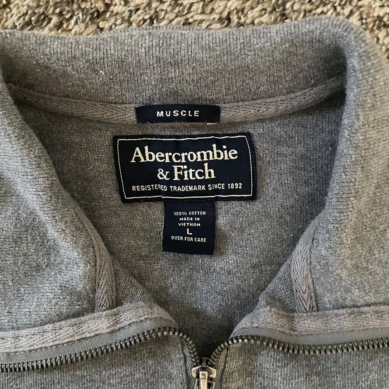 Abercrombie and Fitch Quarter Zip Good... Depop