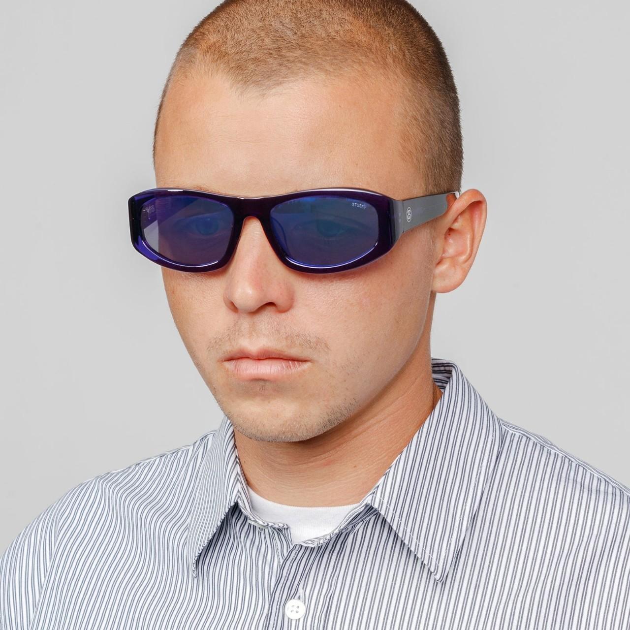 Stussy Landon sunglasses Acetate sunglasses with a | Depop