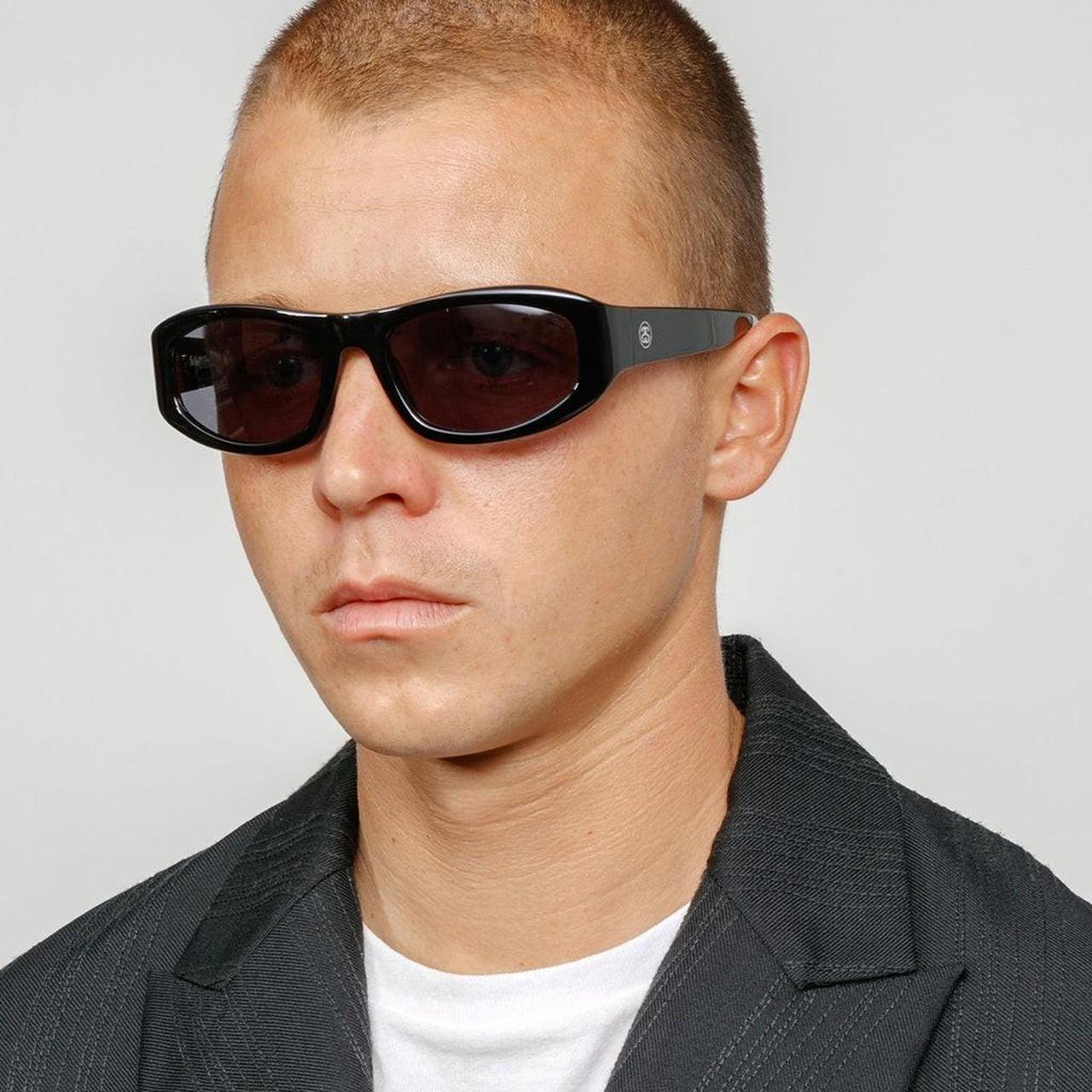 Stussy Landon sunglasses Acetate sunglasses with a | Depop