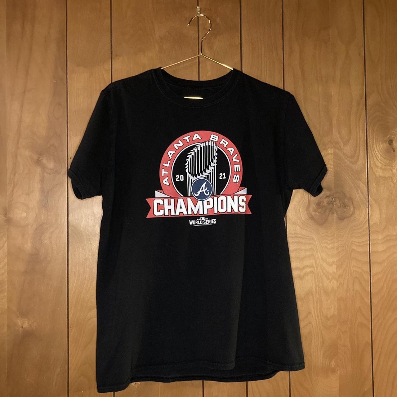 Vintage BRAVES t shirt Size medium Great condition - Depop