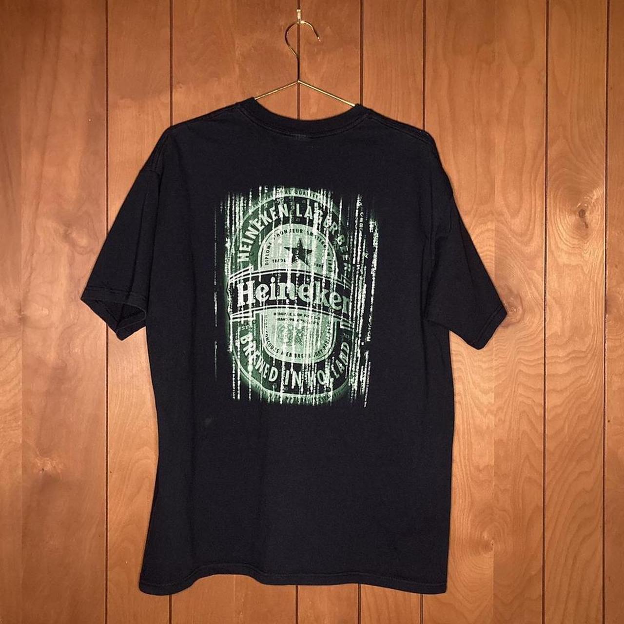 Heineken x Matrix Reloaded Promo Tee 2003 BLACK Vintage online