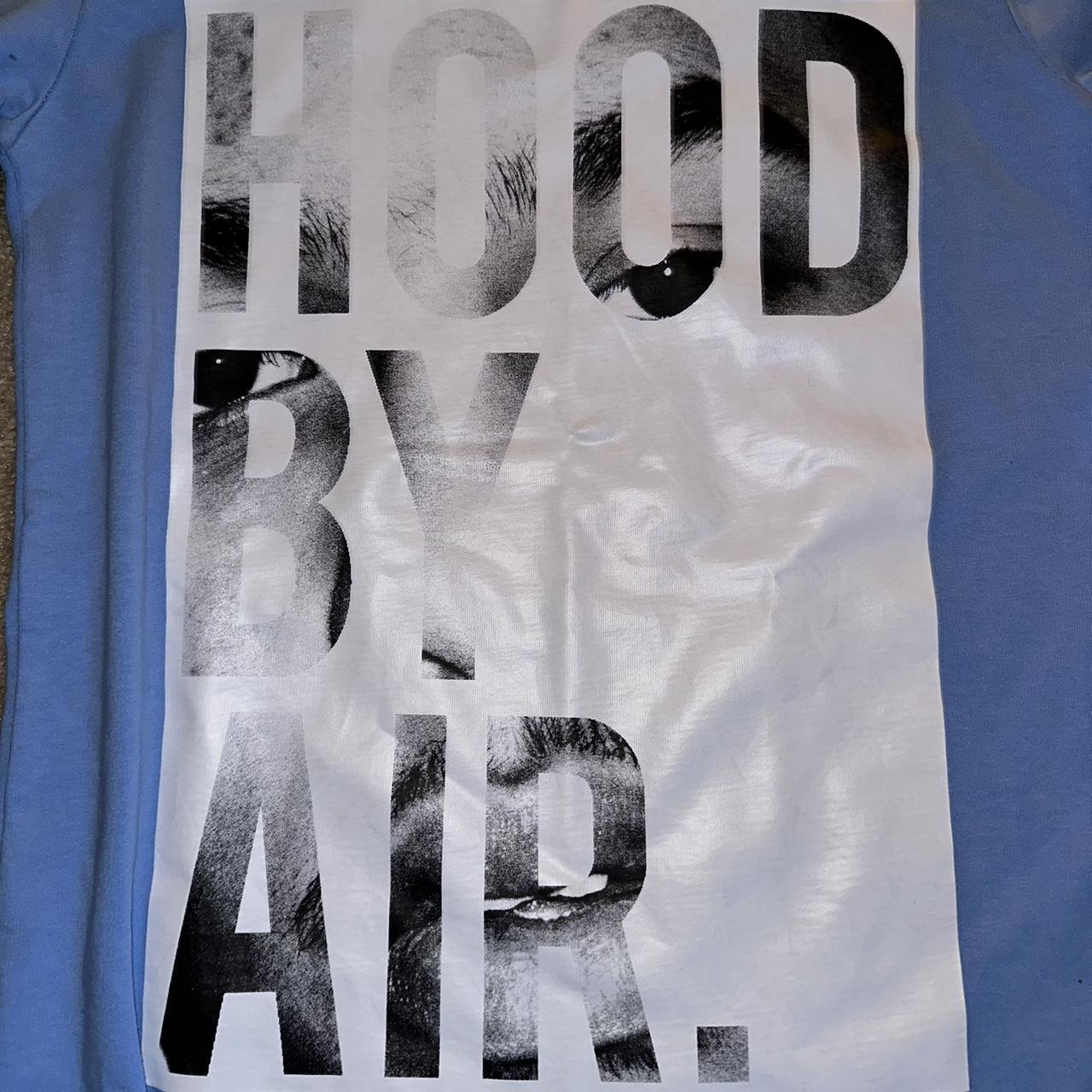 Hood By Air Men's Blue and White Sweatshirt (2)