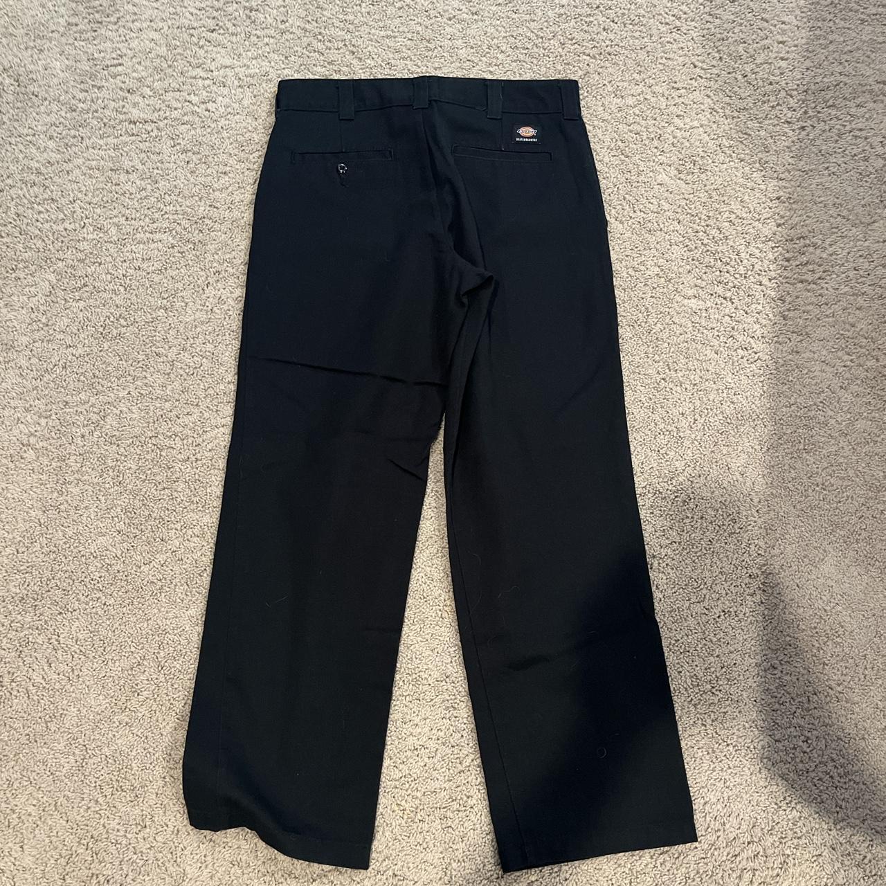 Dickies black skate pants 33x30 Little hole on - Depop