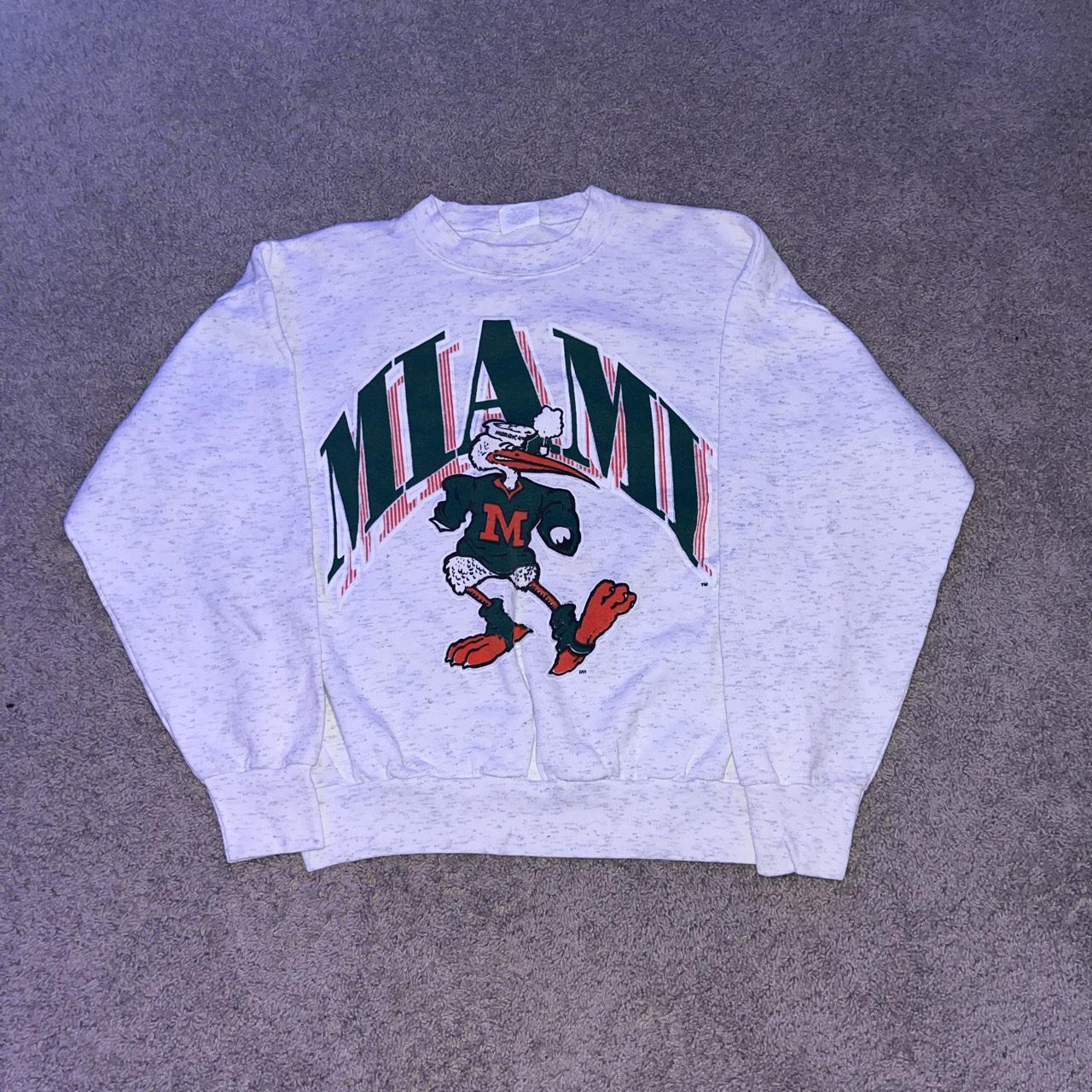 Vintage NFL Miami Dolphins Sweatshirt Men's Size - Depop